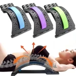 Back Stretcher Multi-Level Adjustable Massager Waist Neck Fitness