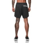 Men Sport Shorts Sportswear Double-deck Running Shorts - Image 5